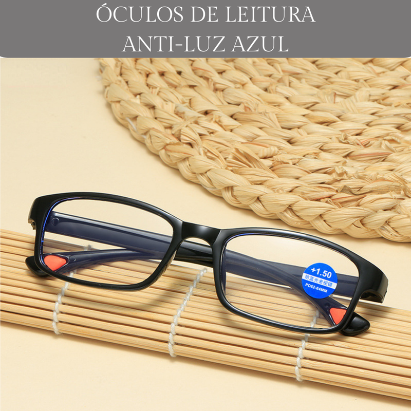 Óculos de leitura anti-luz azul