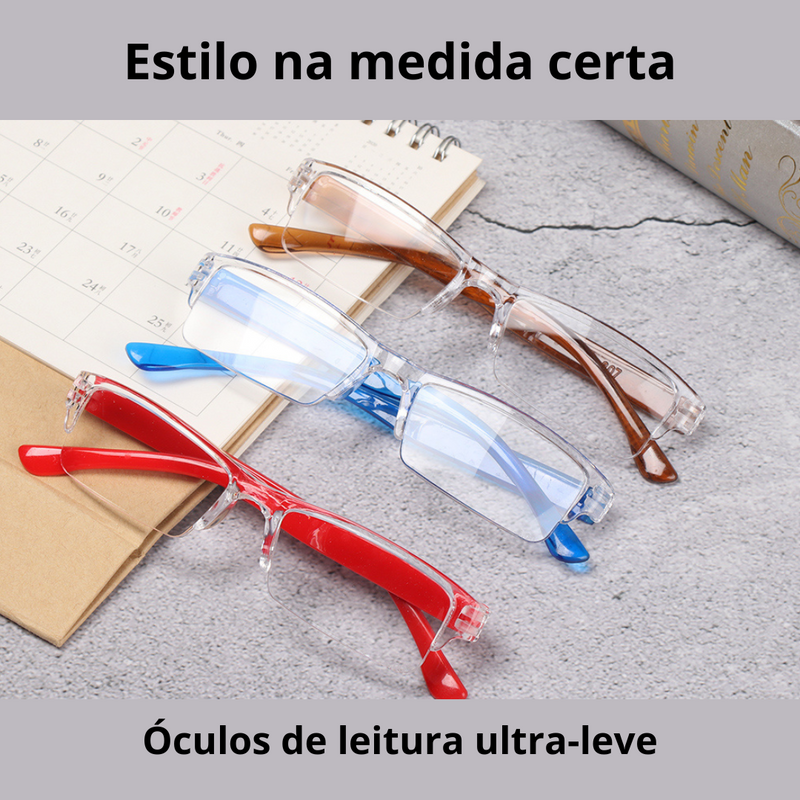 Moda unissex - Óculos de leitura ultra-leve