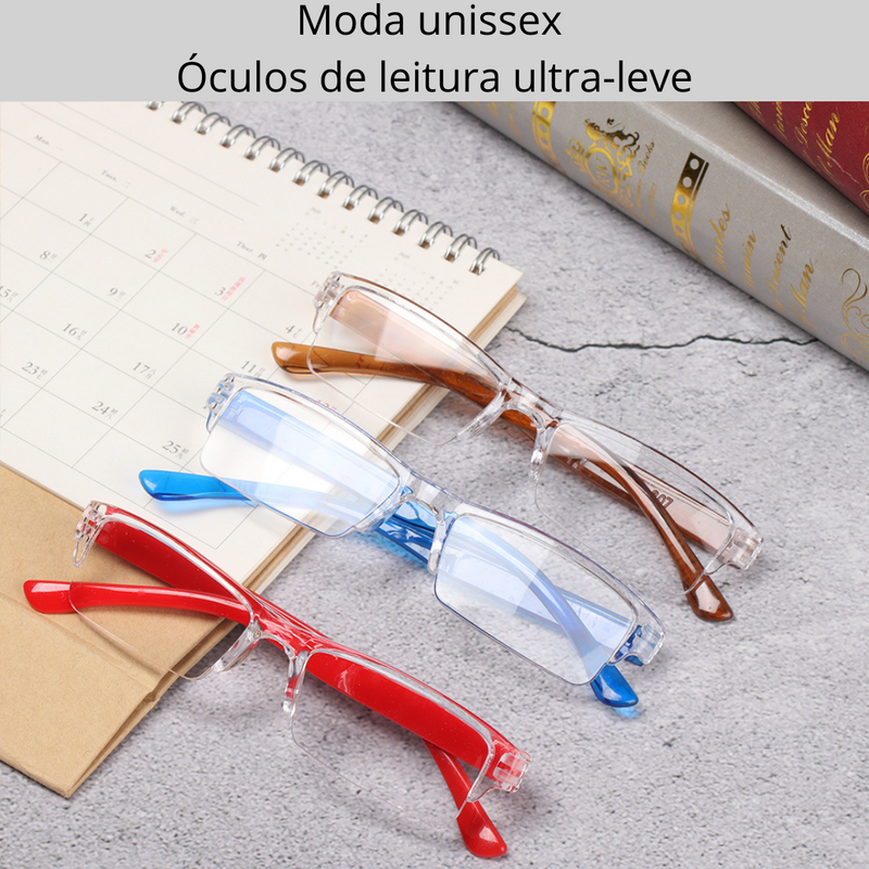 Moda unissex - Óculos de leitura ultra-leve