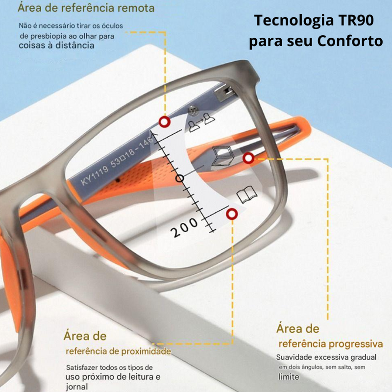 Tecnologia TR90  para seu Conforto